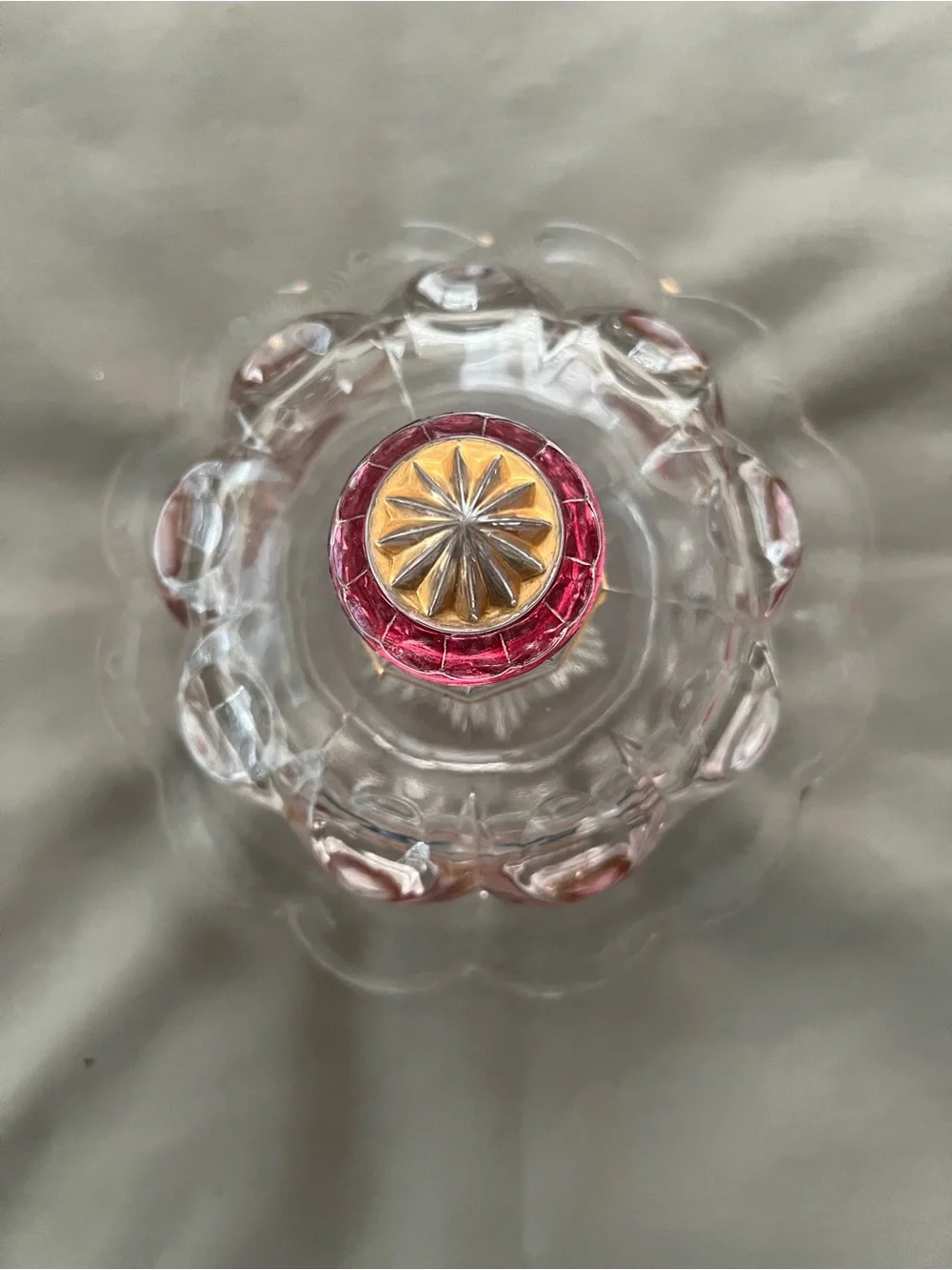 Vintage Mosser Glass Butter Cheese Dish Northwood Cherry & Cable Pattern